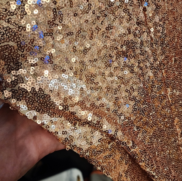 Torrid Rose-Gold Sequin Pants - Picture 4 of 4